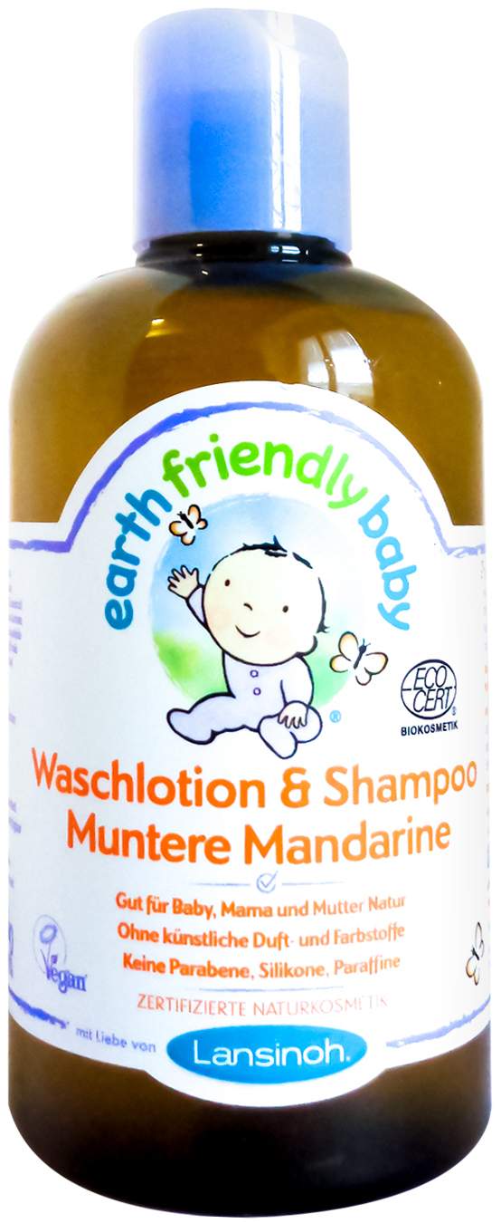 Lansinoh Efb Waschlotion & Shampoo Munt.Mandarine