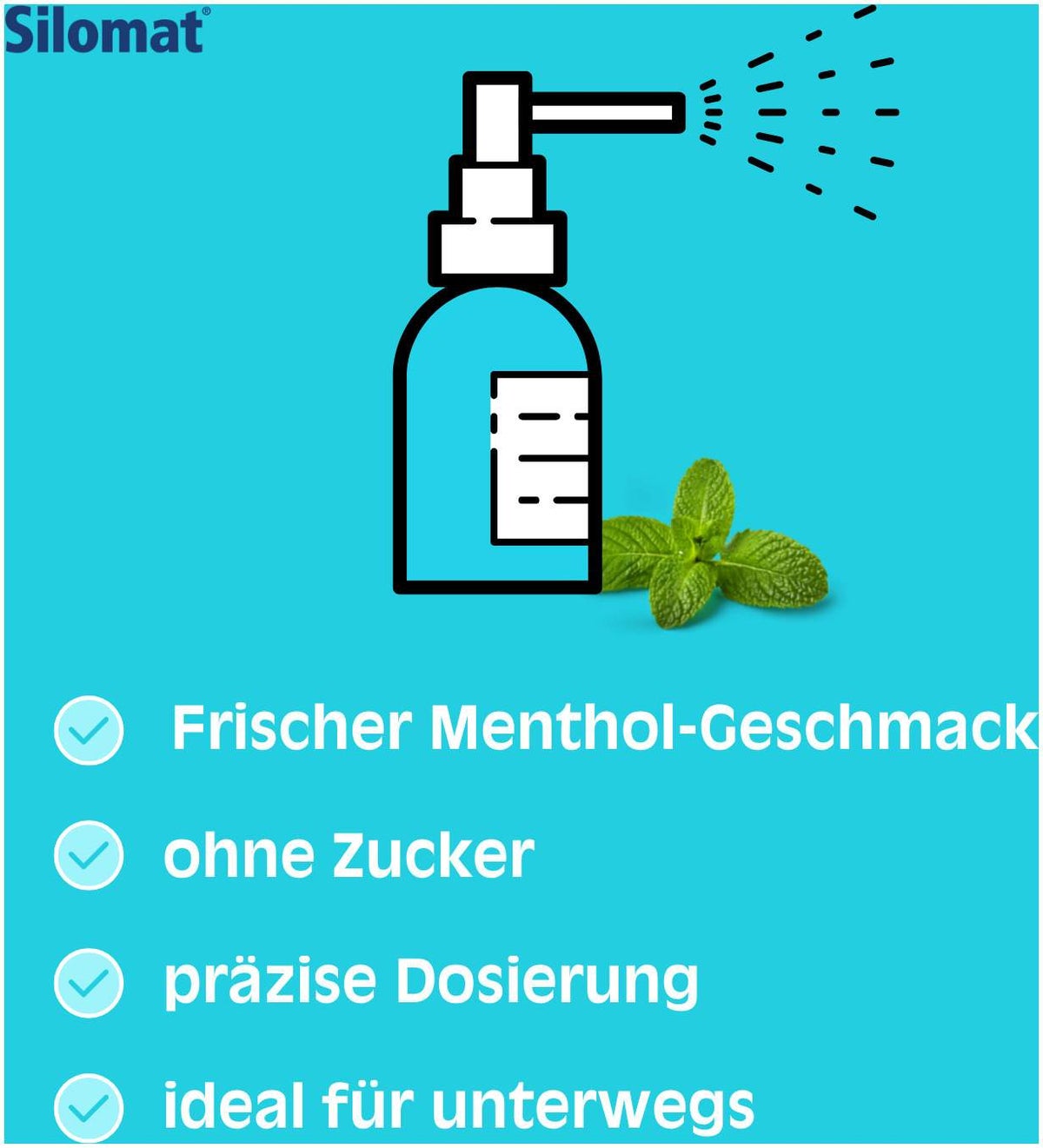 Silomat 10 mg Hustenlöser Spray mit Ambroxolhydrochlorid
