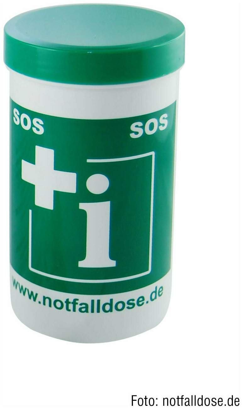 Notfalldose Set 1 Stück