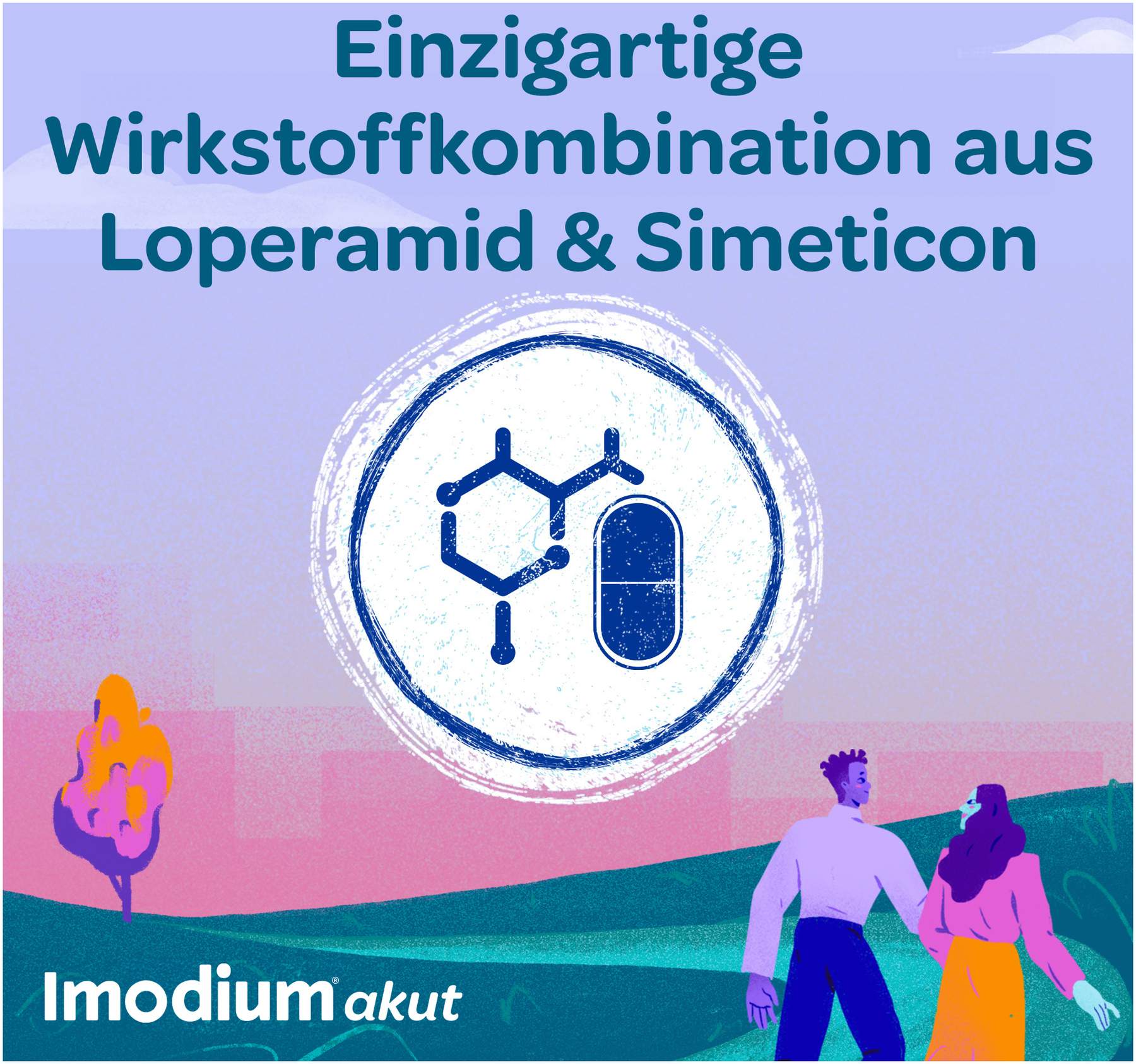 Imodium akut Duo 2 mg 125 mg 12 Tabletten