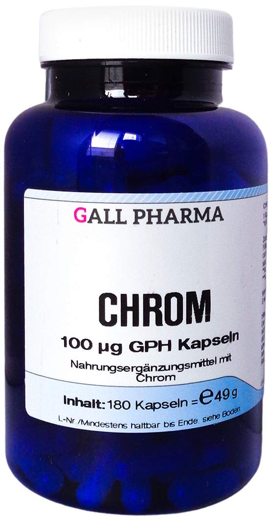 Chrom 100 µg Gph 180 Kapseln