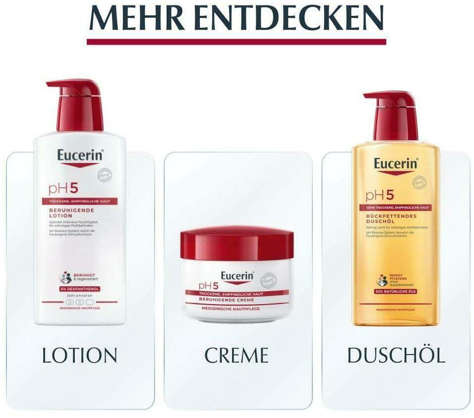 Eucerin pH5 Lip Repair Creme 10 g Creme