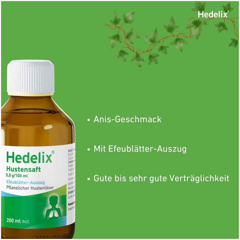 Hedelix Hustensaft 200 ml