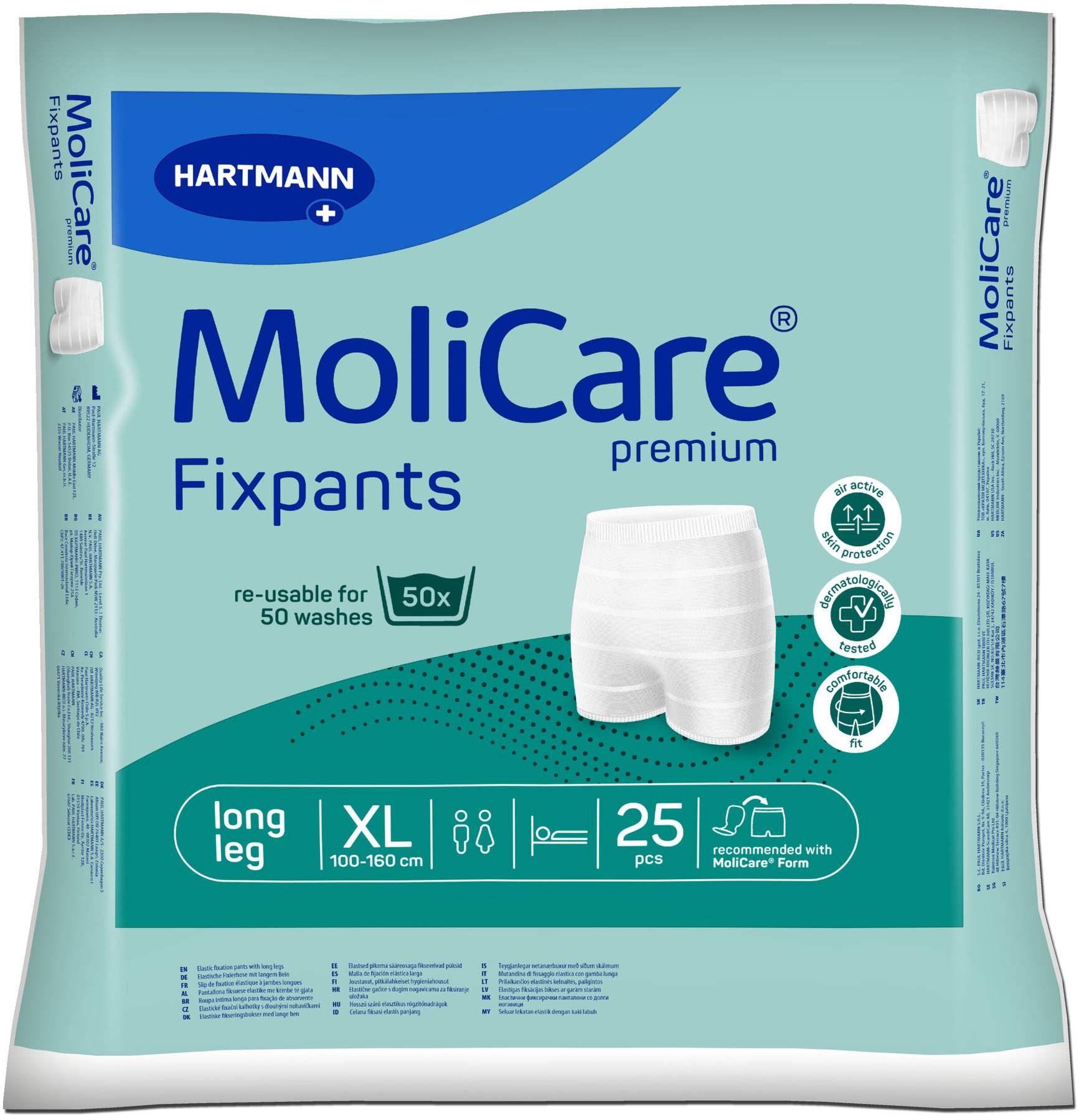 Molicare Premium Fixpants Gr.Xl Long Leg  25 Stück