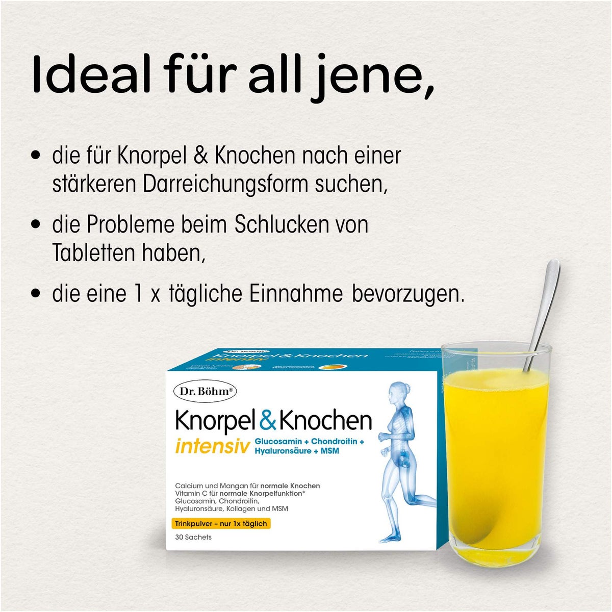Dr.Böhm Knorpel & Knochen Intensiv 30 Sachets