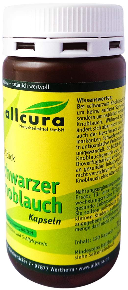 Schwarzer Knoblauch Kapseln