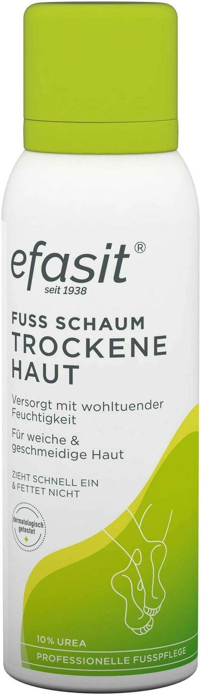 Efasit Fuß Schaum Trockene Haut 125 ml