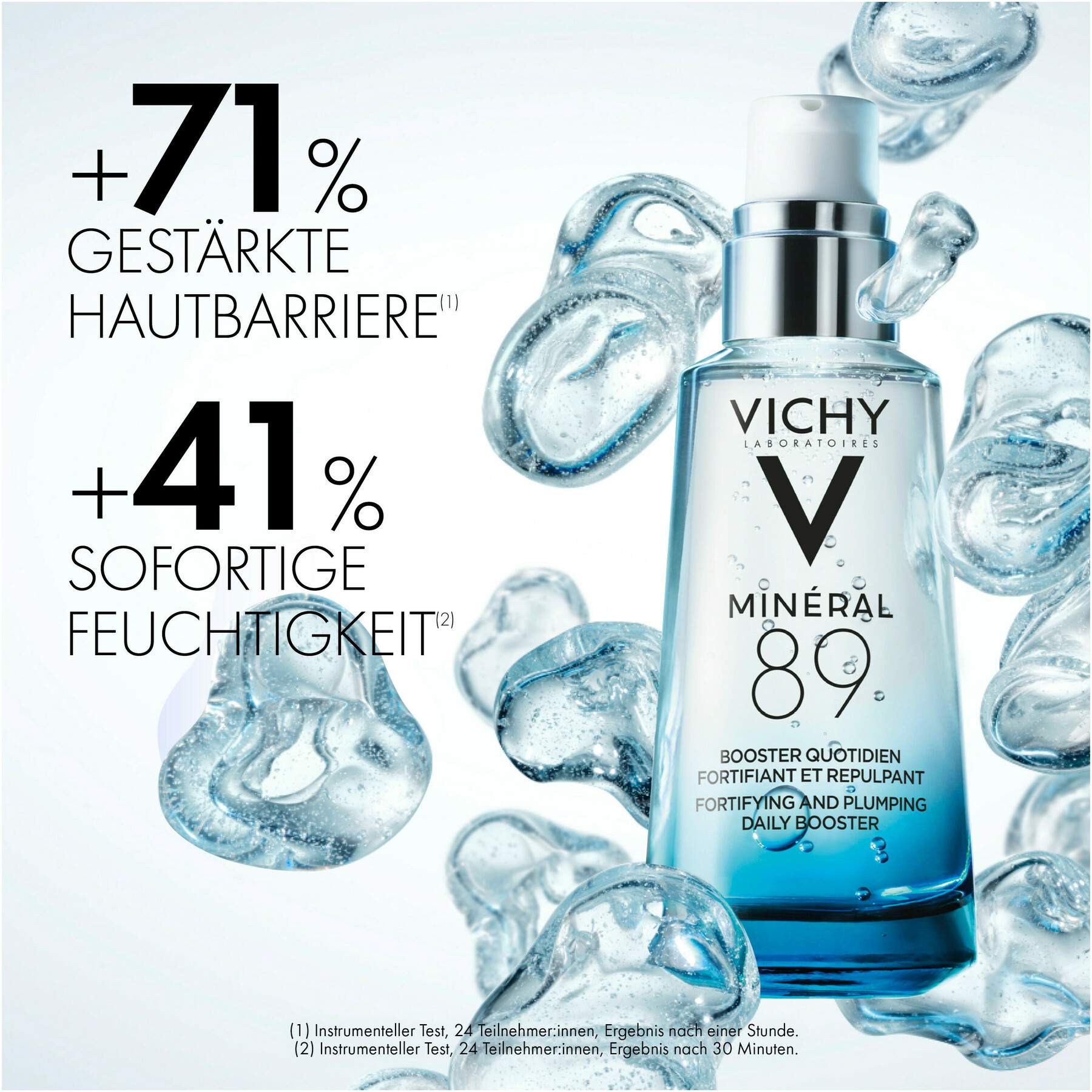 Vichy Mineral 89 Elixier 50 ml + gratis Kosmetiktasche 1 Stück