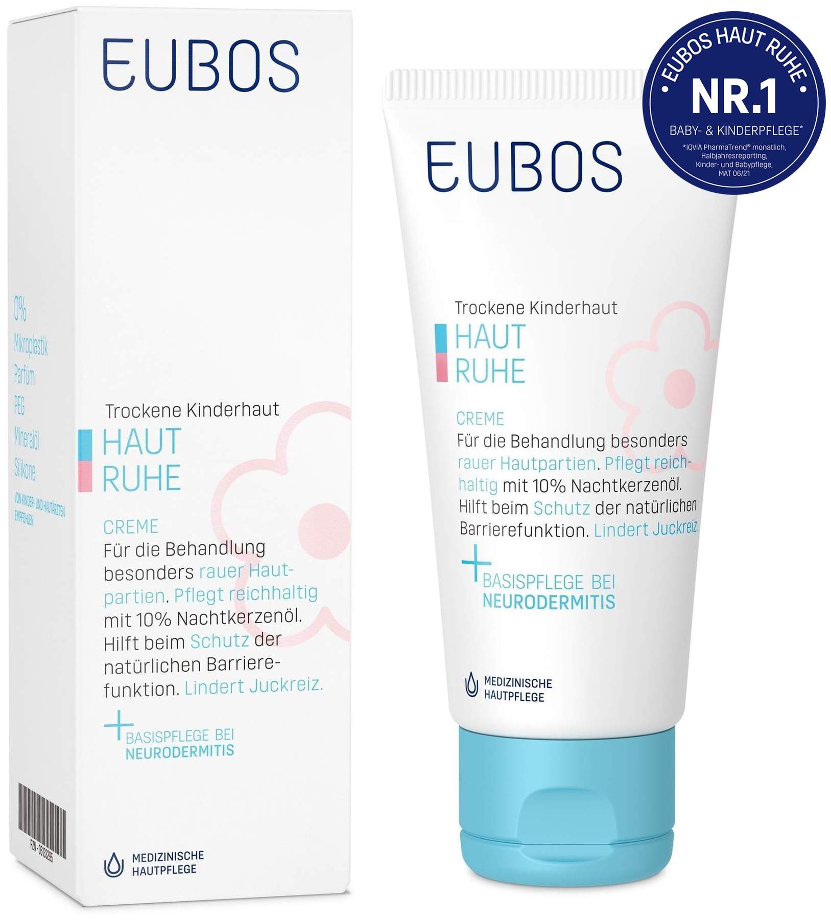 Eubos Kinder Haut Ruhe Creme 50 ml Creme