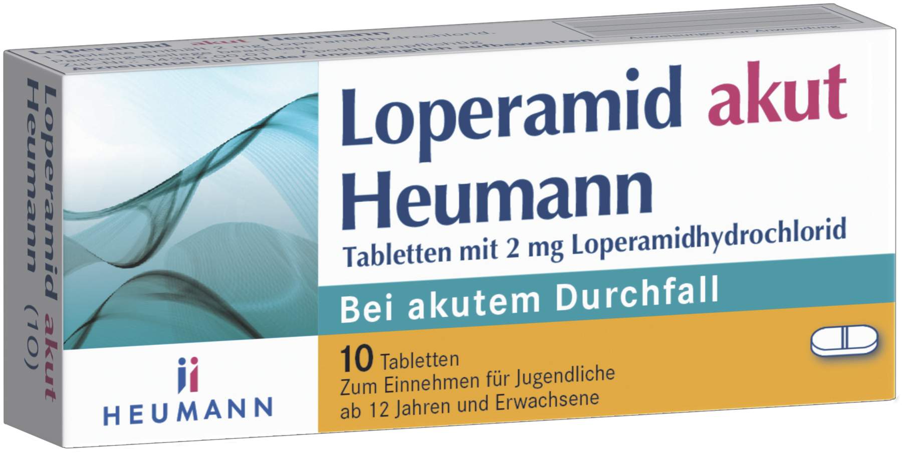 Loperamid akut Heumann 10  Tabletten