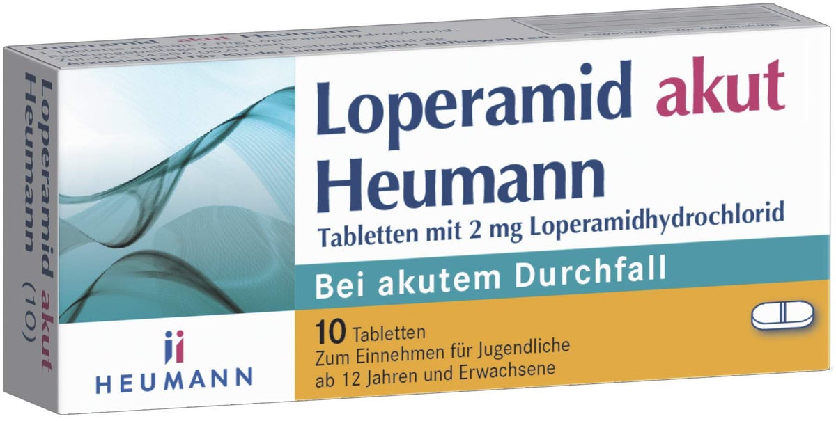 Loperamid akut Heumann 10  Tabletten