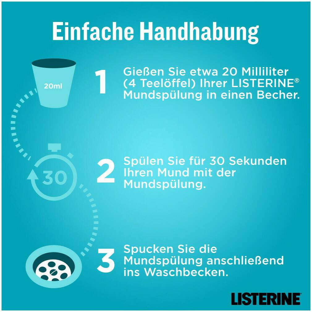 Listerine Cool Mint Mundspülung 500 ml
