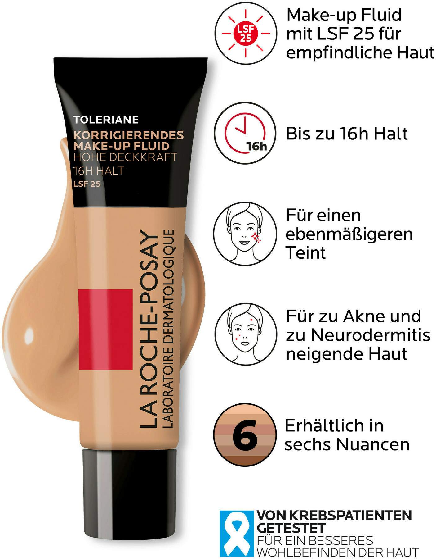 La Roche Posay Toleriane Make-Up Fluid Nr.10 30 ml