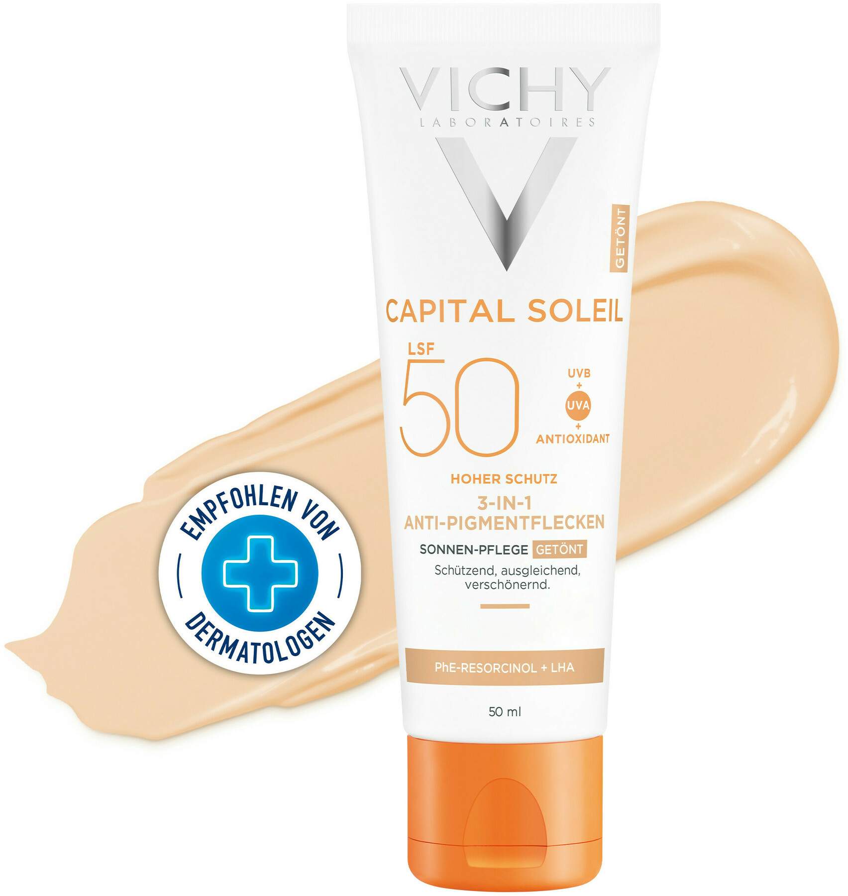 Vichy Capital Soleil Anti-Pigmentflecken LSF50+ 50 ml Creme