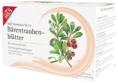 H&S Bärentraubentee Filterbeutel