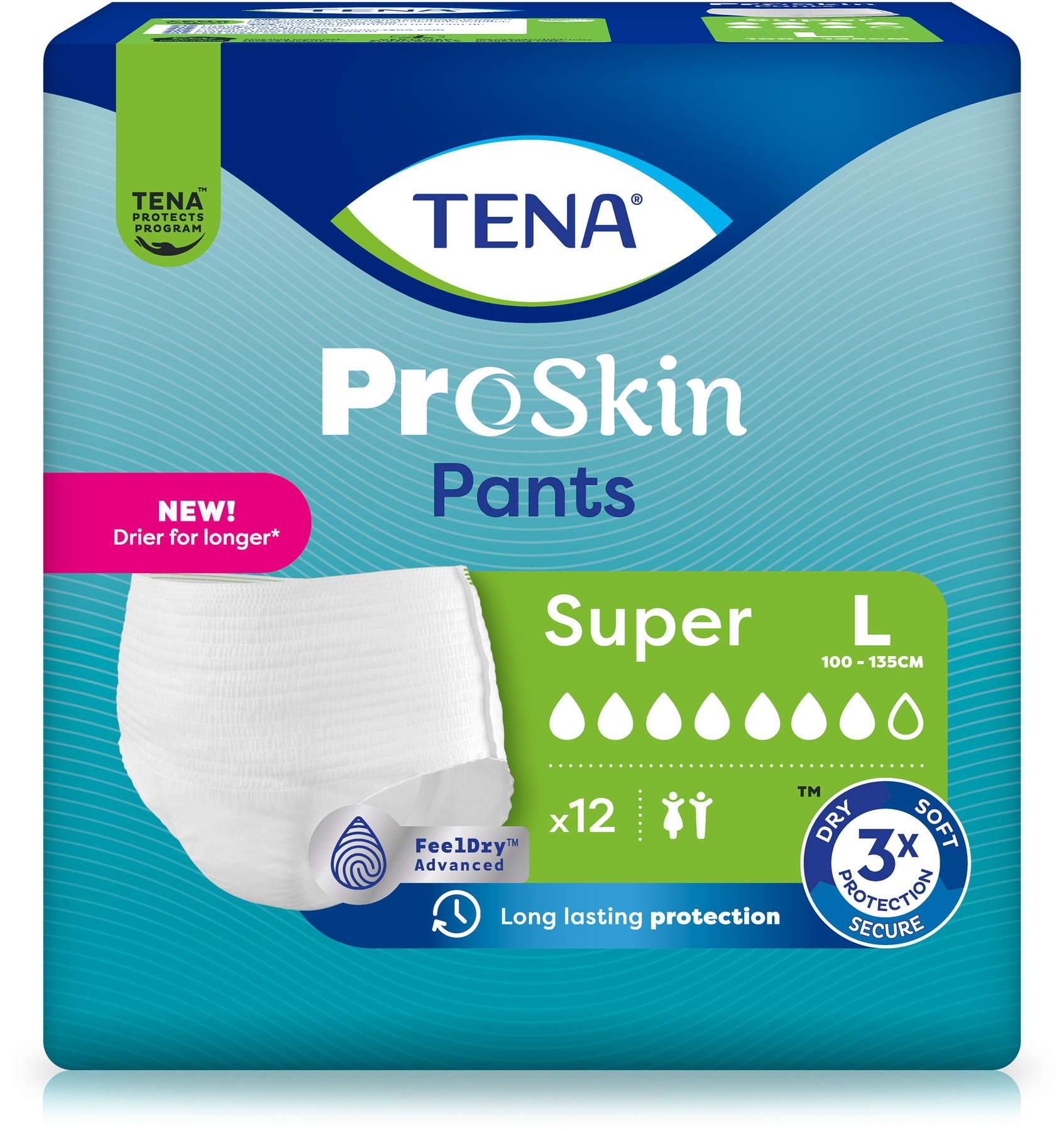 Tena Pants super L Einweghose 12 Stück