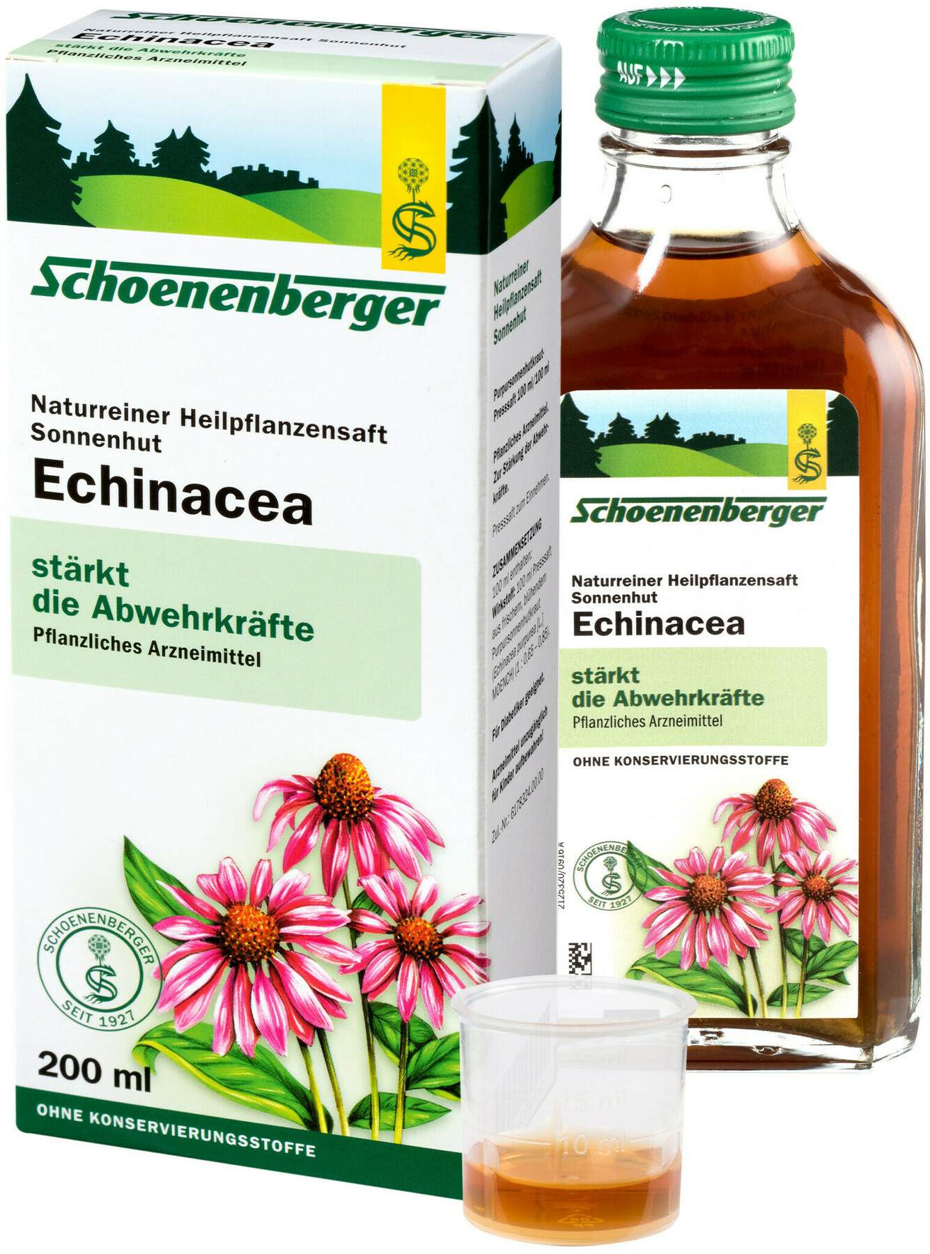 Echinacea Saft Sonnenhut Schoenenberger 200 ml Saft