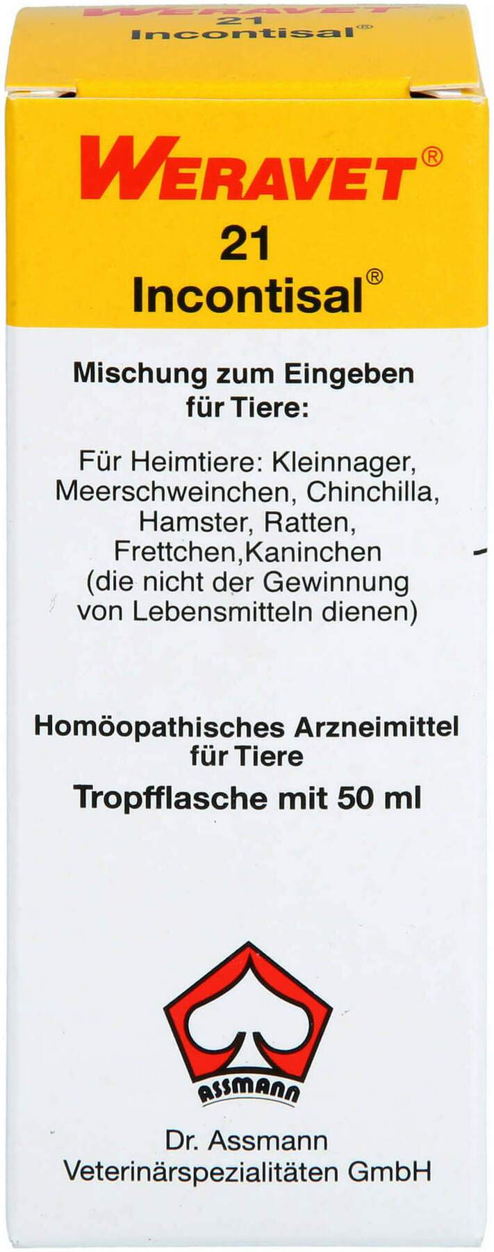 Incontisal 21 Tropfen Für Heimtiere 50 ml