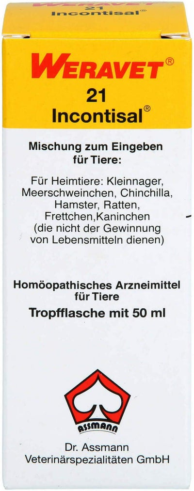 Incontisal 21 Tropfen Für Heimtiere 50 ml