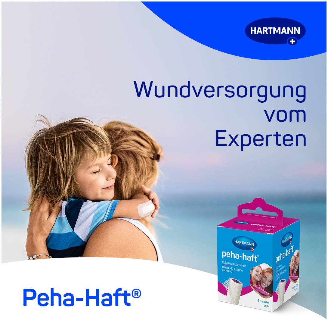 Peha-Haft Fixierbinde Latexfrei 6 cm X 4 M