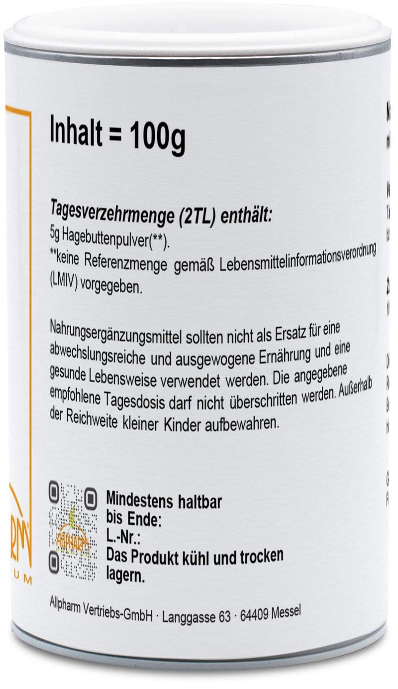 Hagebutten Pulver Premium 100 G