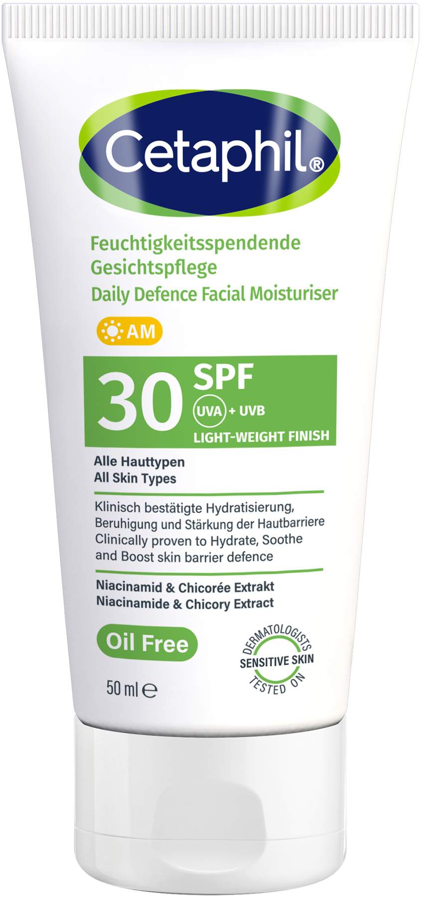 Cetaphil Feuchtigkeitsspendende Gesichtspflege LSF30 50 ml