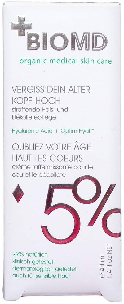 Biomed Vergiss Dein Alter Kopf Hoch Anti-Aging Creme 40 ml