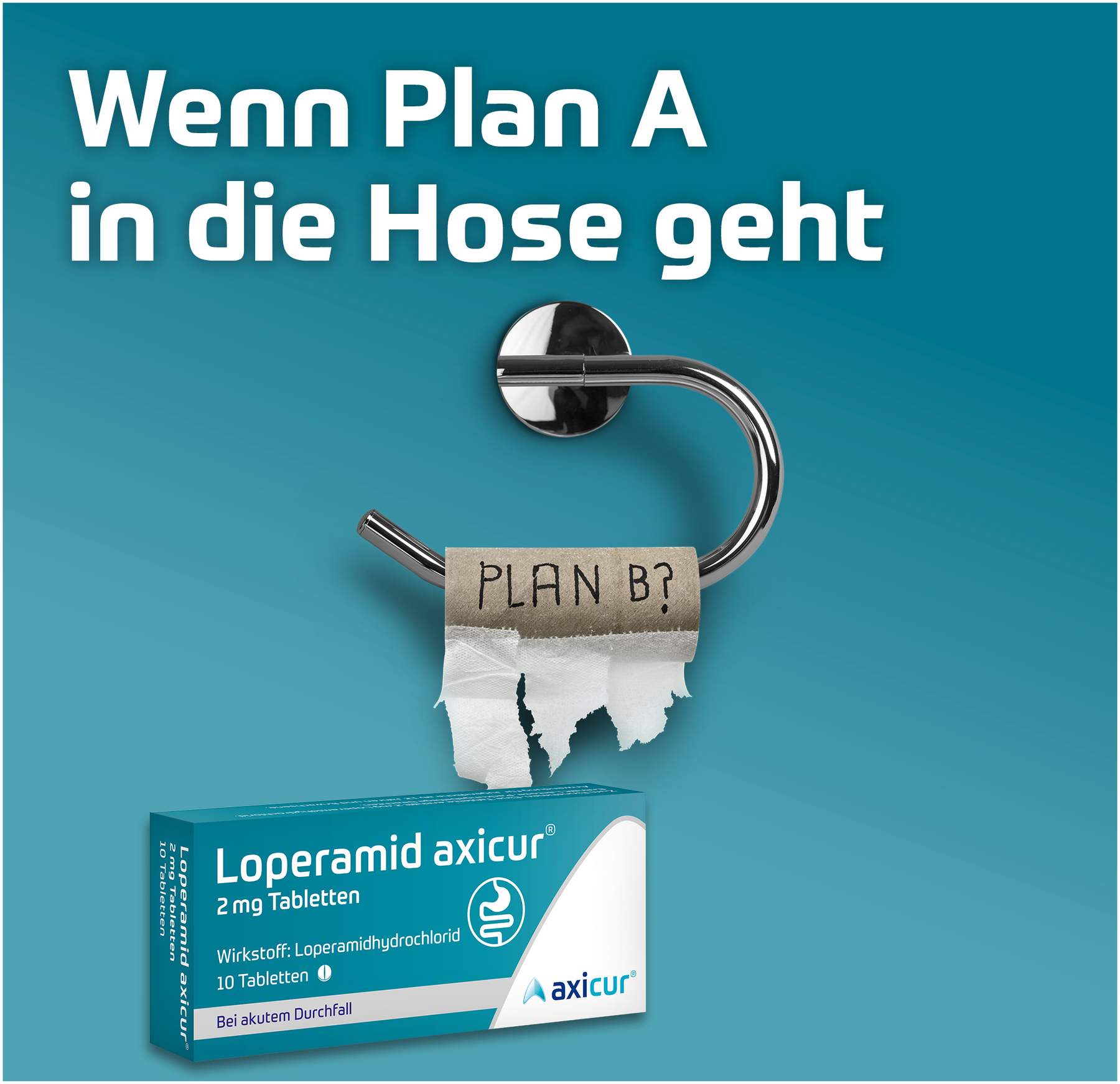 Loperamid Axicur 2 mg 10 Tabletten