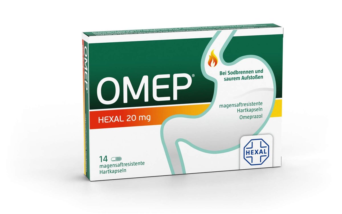 Omep Hexal 20 mg 14 magensaftresistente Kapseln
