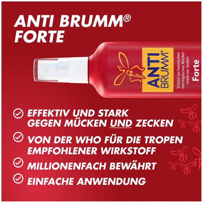 Anti Brumm Forte Pumpzerstäuber 3 x 150 ml