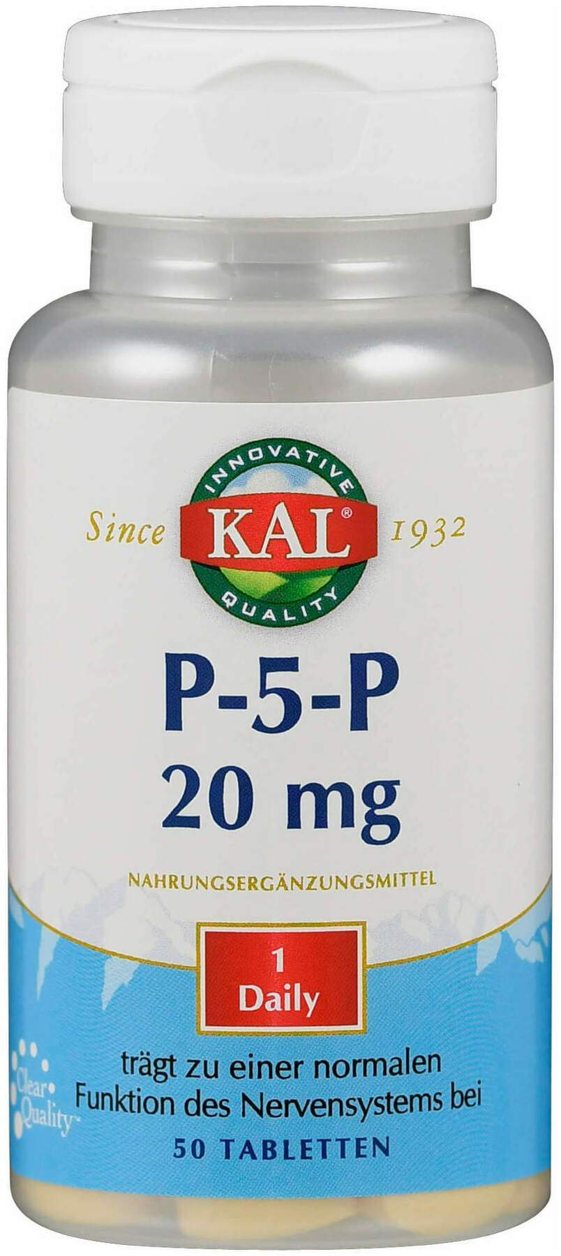 P-5-P 20 mg Pyridoxal-5-Phosphat Kal Tabletten