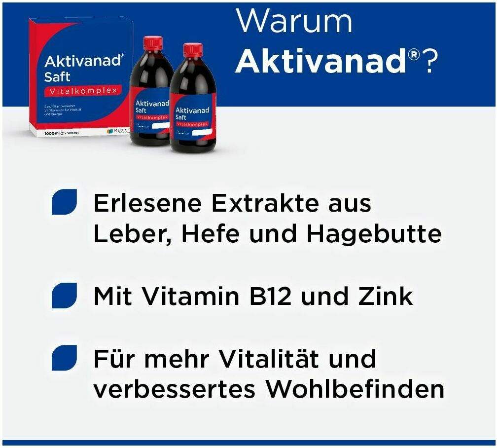 Aktivanad Saft 1000 ml