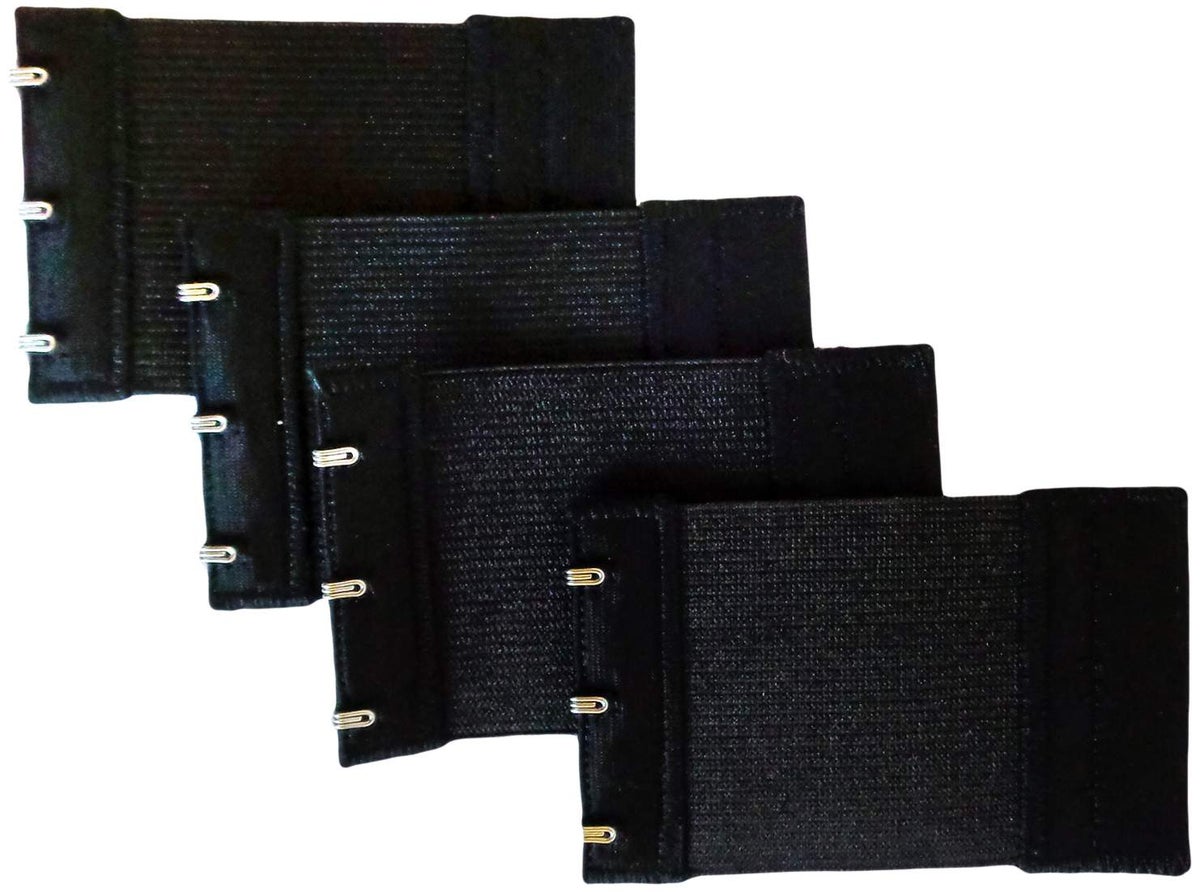 BH Erweiterung schwarz 4er Set 5,5 x 8 cm