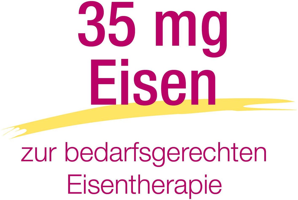 Eisen Verla 35 mg 100 überzogene Tabletten