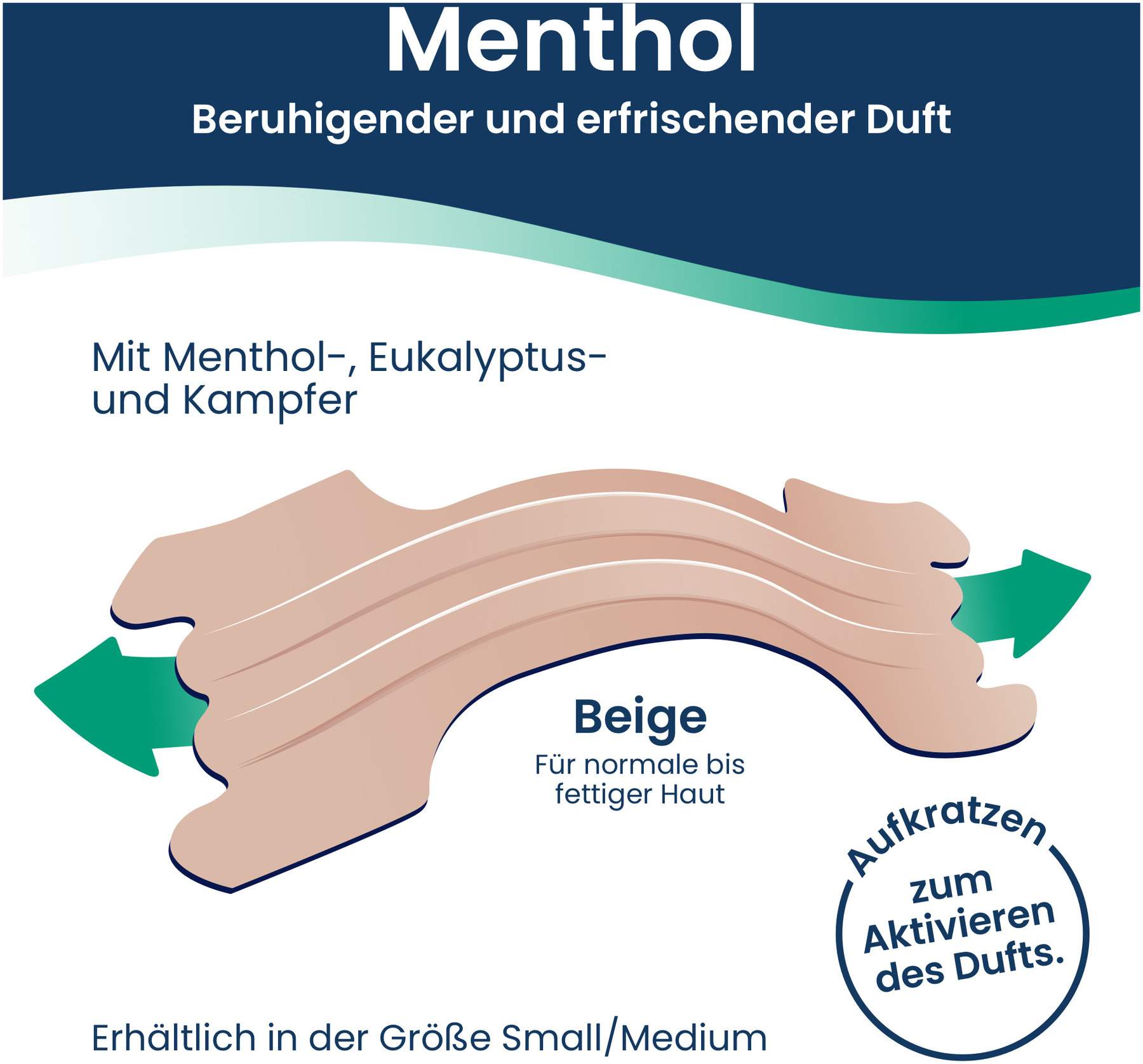 Breathe Right Besser Atmen Nasenpflaster Menthol 10 Stück