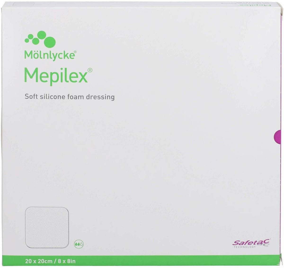 Mepilex 20 X 20 cm Schaumverband 5 Stück