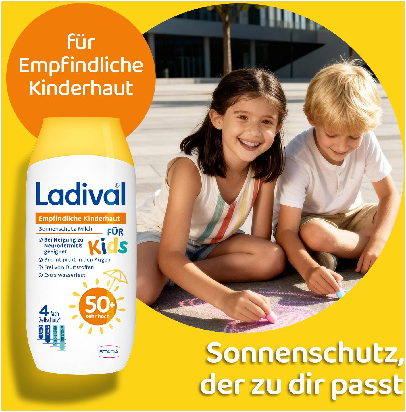 Ladival empfindliche Kinderhaut Milch LSF 50+ 200 ml