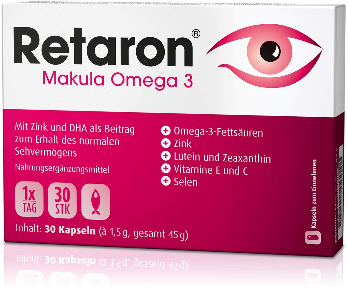 RETARON Makula Omega-3 Kapseln 30 Kapseln