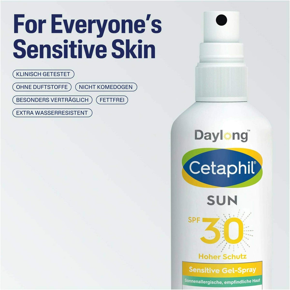 Cetaphil Sun Daylong sensitive SPF 30 Gel Spray 150 ml