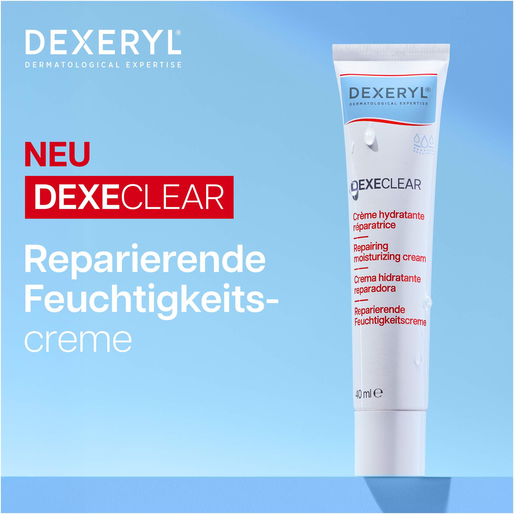 Dexeryl Dexeclear reparierende Feuchtigkeitscreme 40 ml