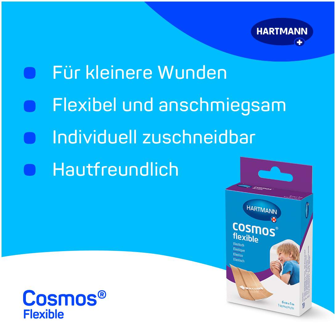 Cosmos Flexible Pflaster 6 cm X 1 M