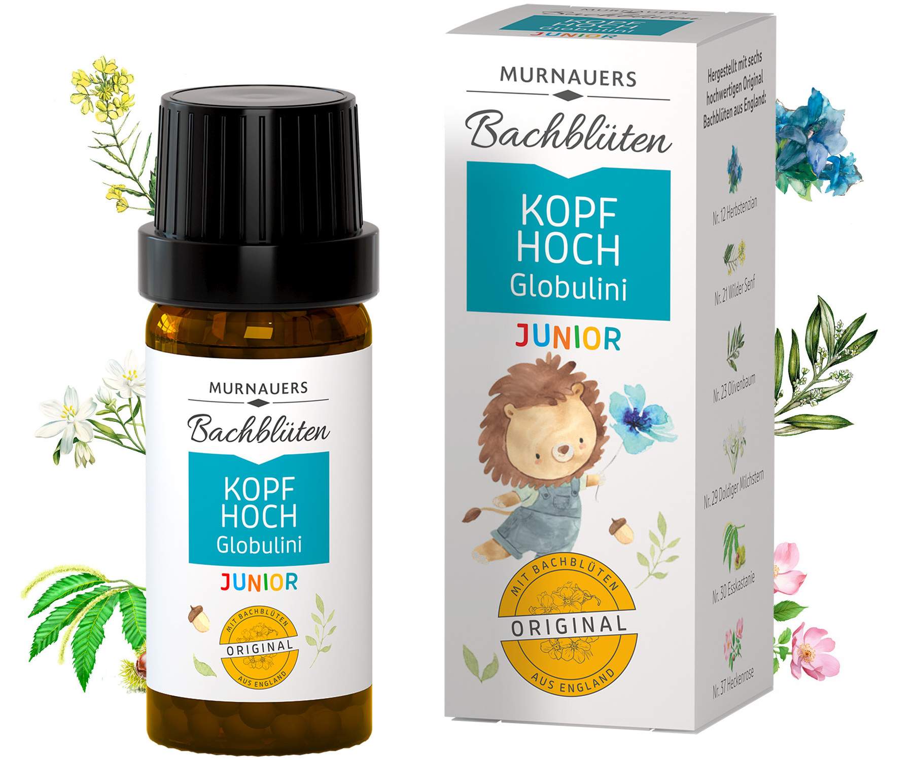 Bachblüten Murnauers Kinder Kopf Hoch Globulini 10