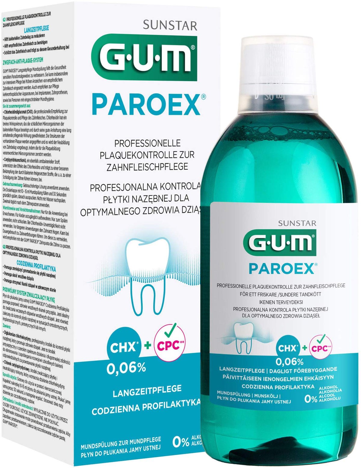 Gum Paroex 0,06% CHX Mundspülung 500 ml