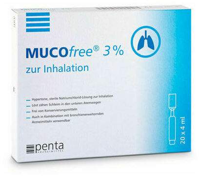 Mucofree 3 % zur Inhalation 20 X 0,4 ml