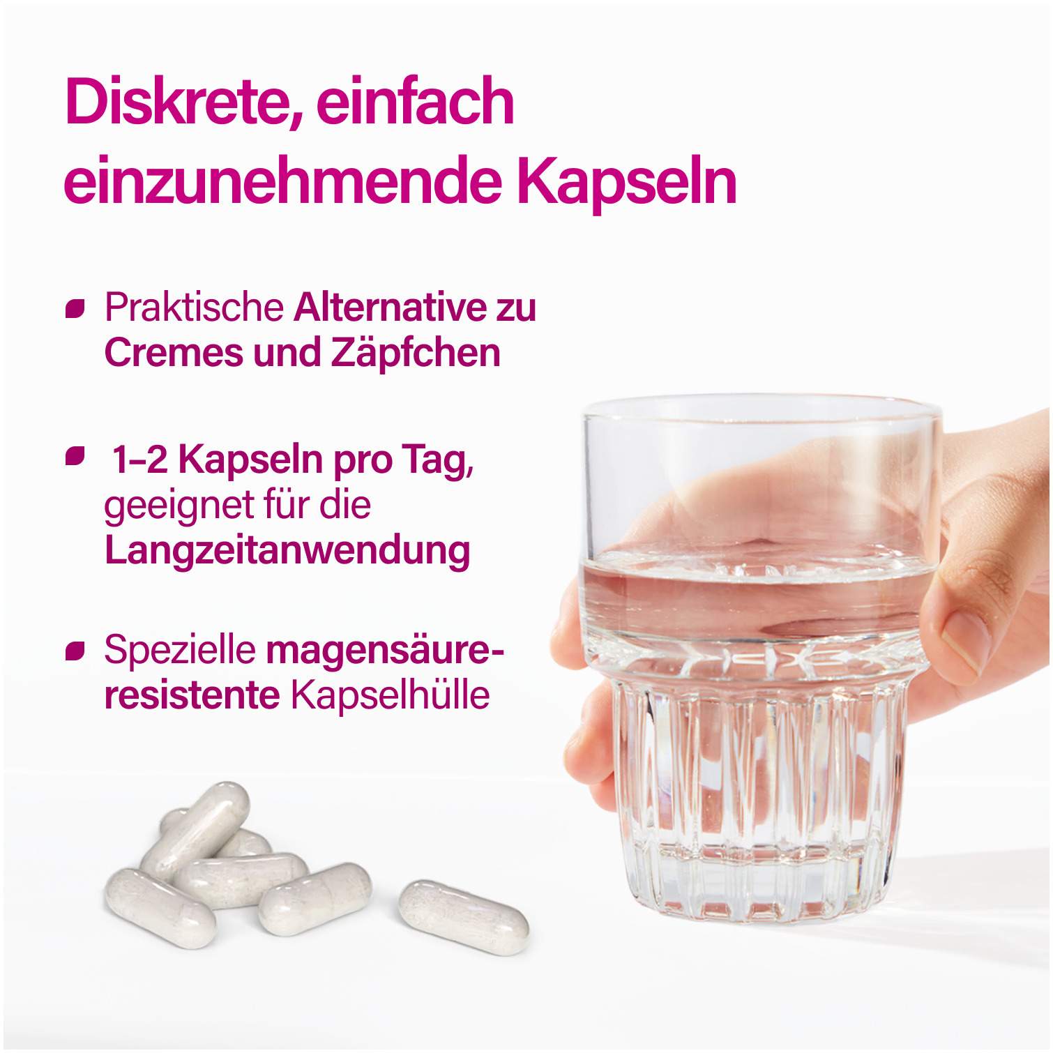 Lacto Intim Forte N45 + Biotin + Vitamin B2 & B3 30 Kapseln