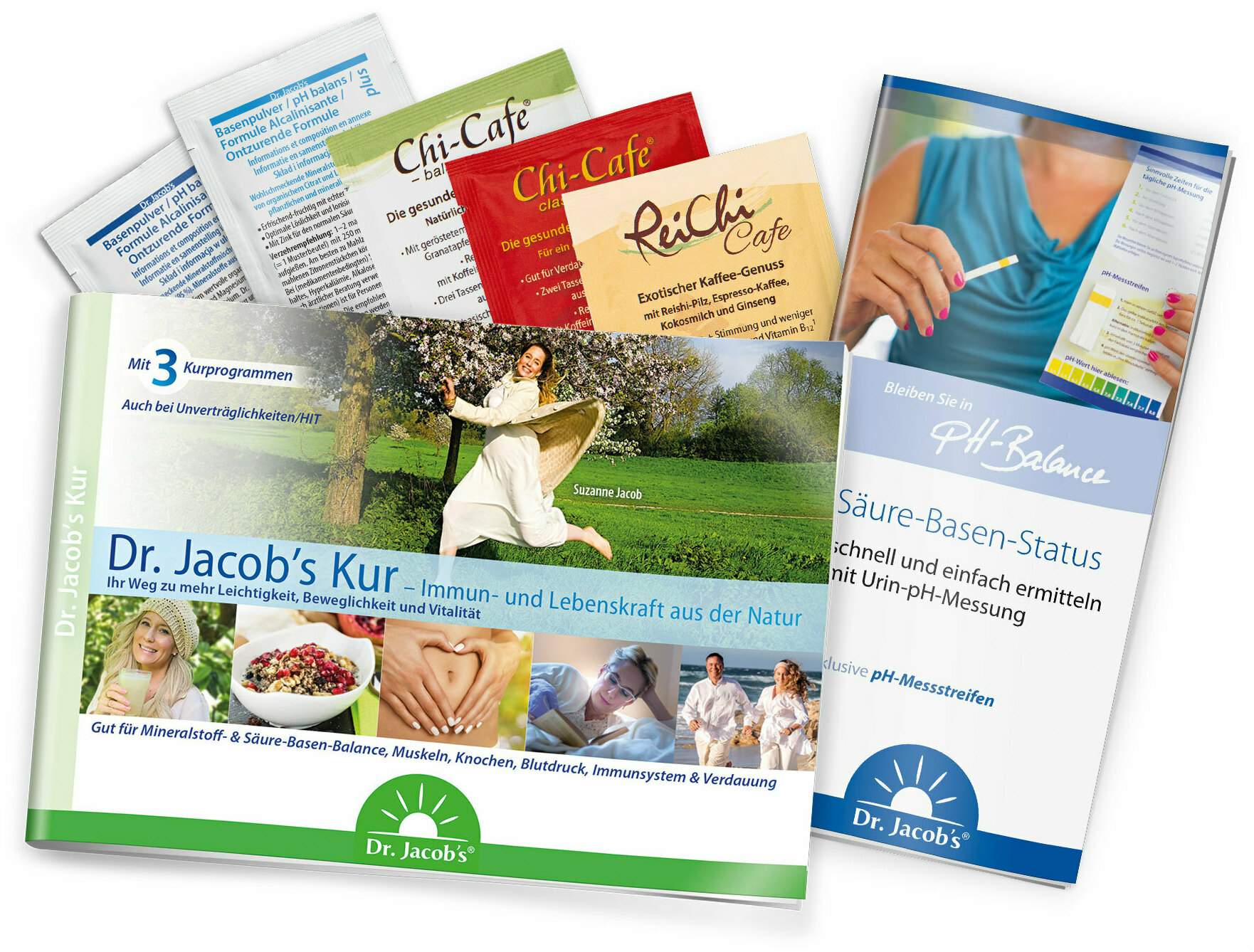 Dr. Jacob s Kur Probierpaket Mit Urin-Ph-Messstreifen