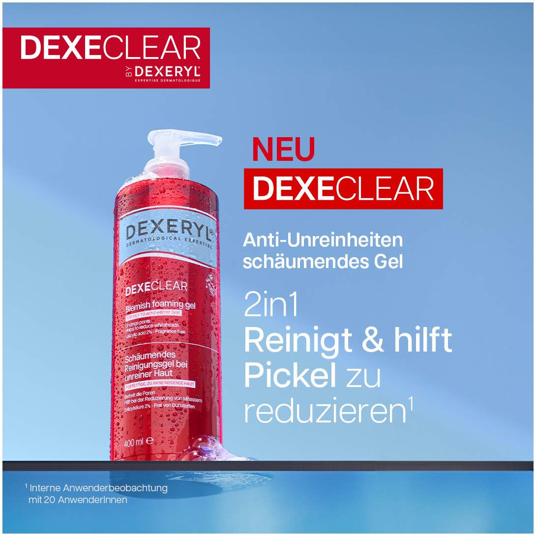 Dexeryl Dexeclear schäumendes Reinigungsgel 400 ml