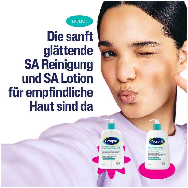 Cetaphil Sanft glättende SA Lotion für Gesicht & Körper 236 ml