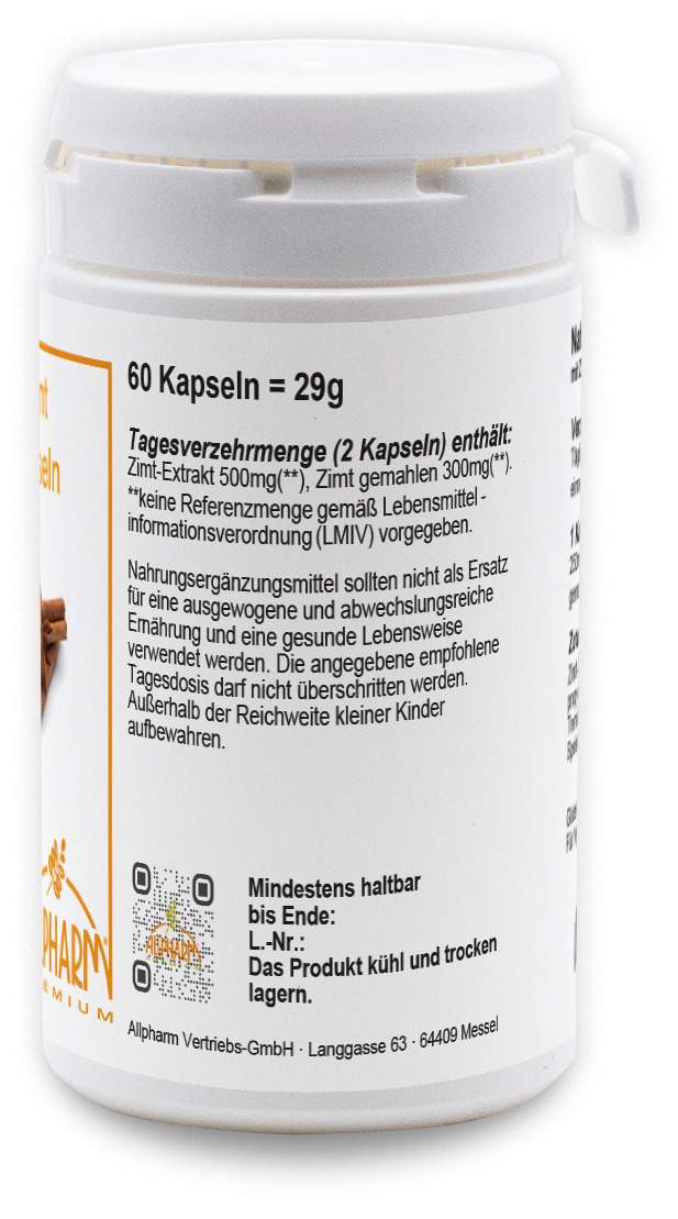 Zimt 60 Kapseln