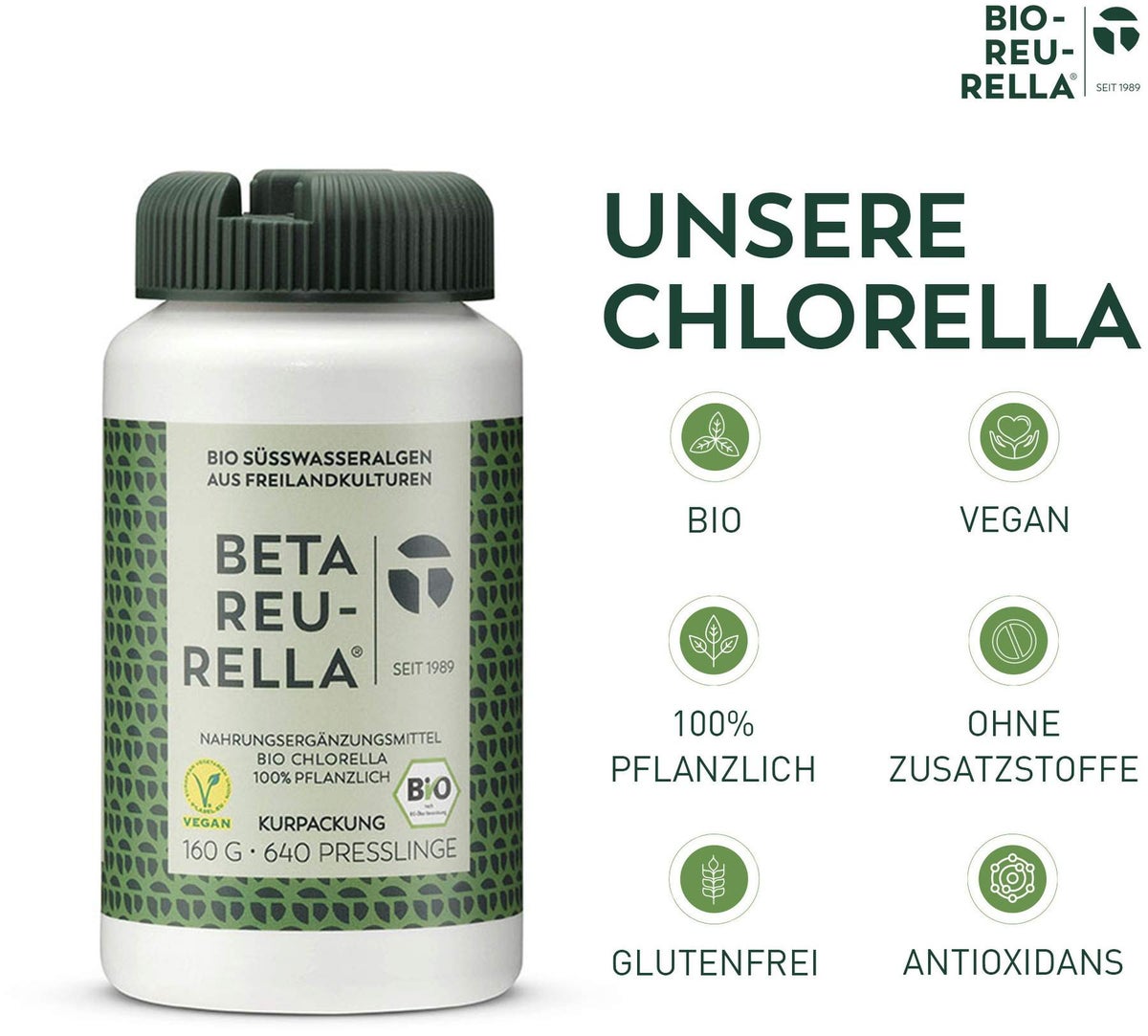 Beta Reu Rella Süßwasseralgen 640 Tabletten